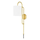 Mitzi - Caroline Wall Sconce - HL641201-AGB - Canada Light Shop