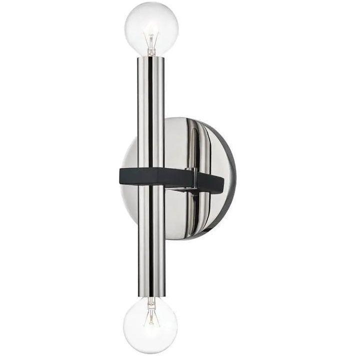 Mitzi - Colette Wall Sconce - H296102-PN/BK - Canada Light Shop