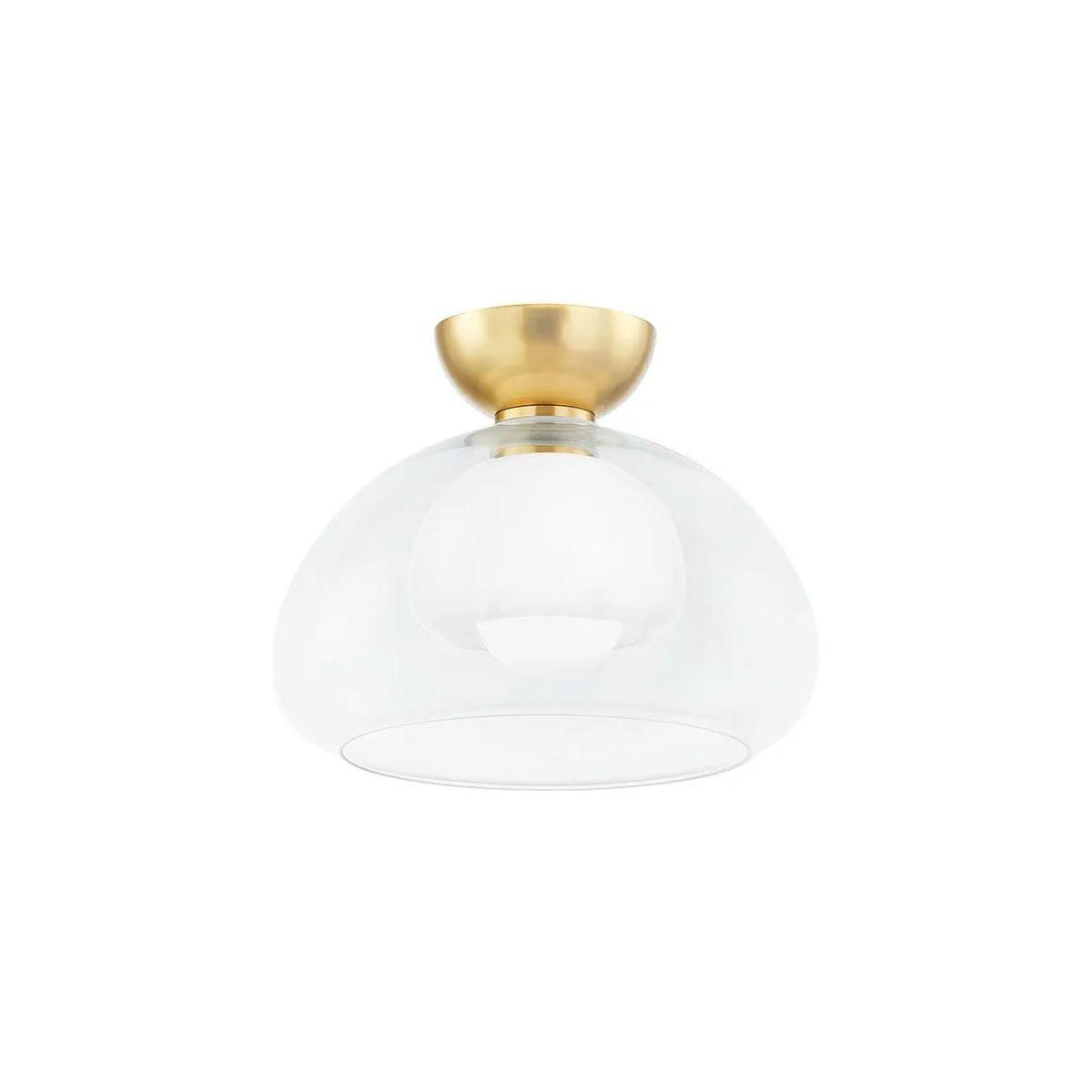 Mitzi - Cortney Semi Flush Mount - H813601-AGB - Canada Light Shop