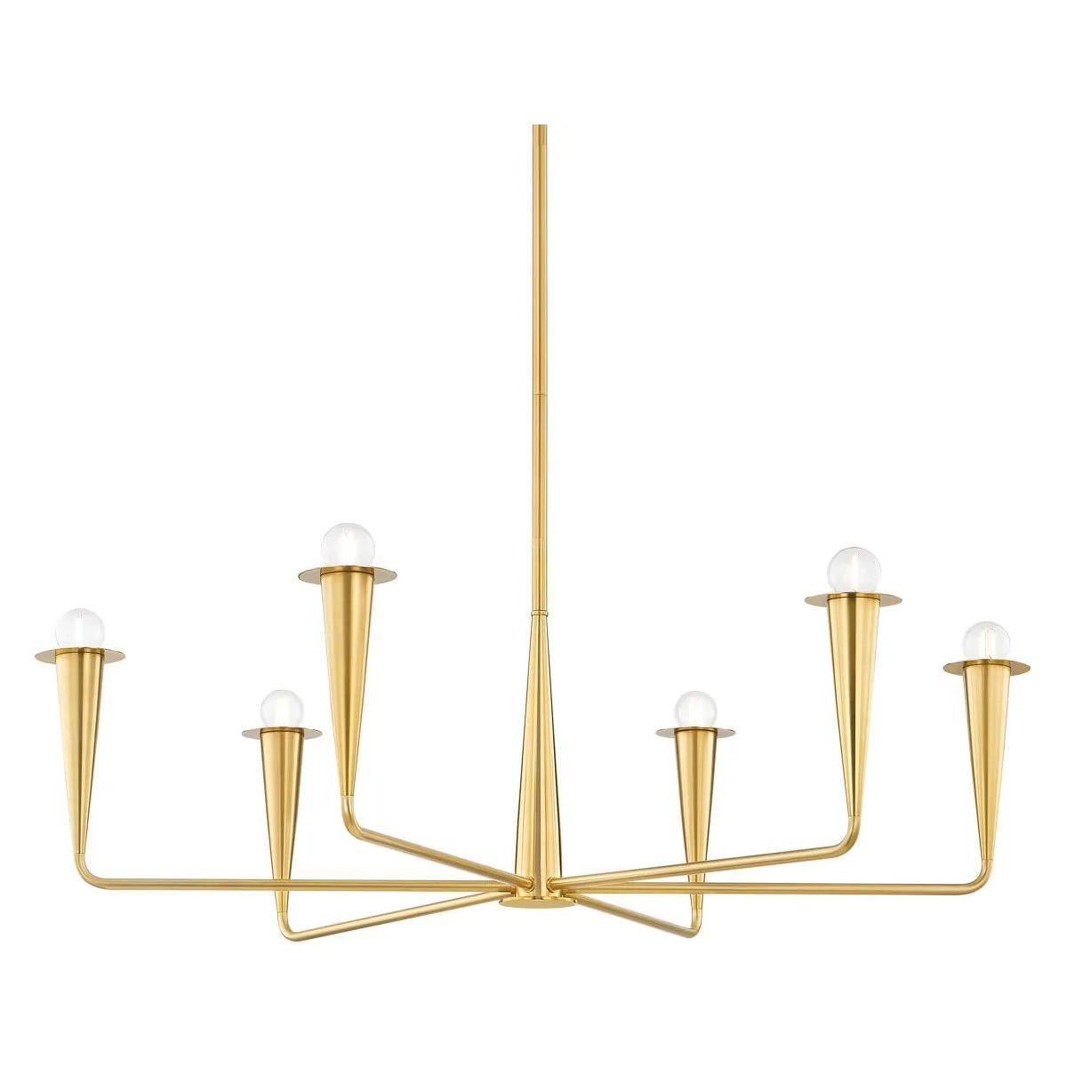 Mitzi - Danna Chandelier - H791806-AGB - Canada Light Shop