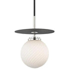 Mitzi - Ellis Pendant - H200701L-AGB/BK - Canada Light Shop
