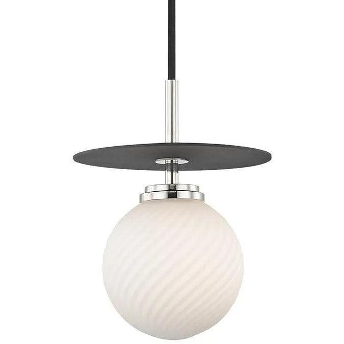 Mitzi - Ellis Pendant - H200701L-AGB/BK - Canada Light Shop