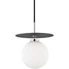 Mitzi - Ellis Pendant - H200701L-PN/BK - Canada Light Shop