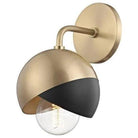 Mitzi - Emma Wall Sconce - H168101-AGB/BK - Canada Light Shop