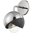 Mitzi - Emma Wall Sconce - H168101-PN/BK - Canada Light Shop