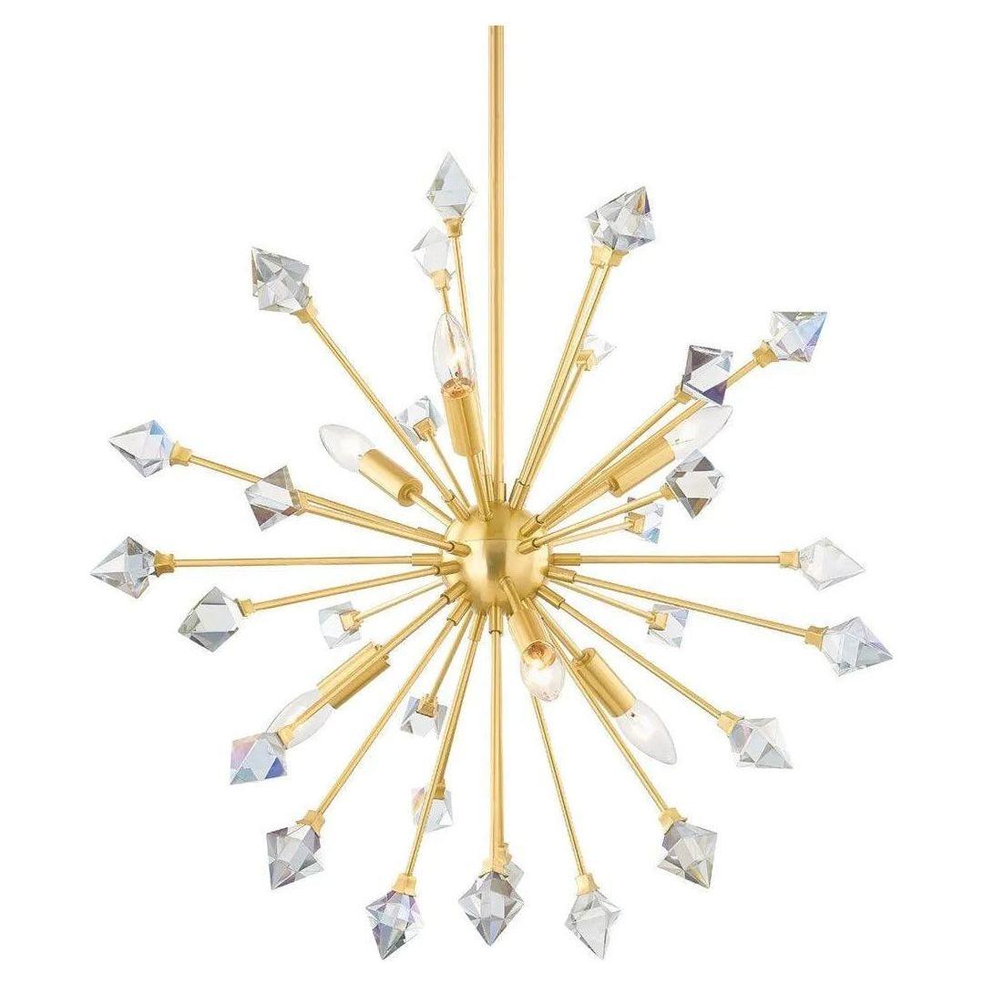Mitzi - Genesis Chandelier - H727806-AGB - Canada Light Shop
