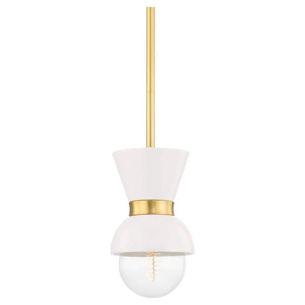 Mitzi - Gillian Pendant - H469701-AGB/CCR - Canada Light Shop