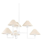 Mitzi - Gladwyne Chandelier - H760806-TWH - Canada Light Shop