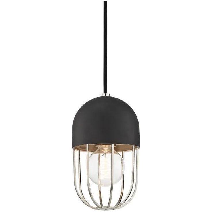 Mitzi - Haley Pendant - H145701-PN/BK - Canada Light Shop