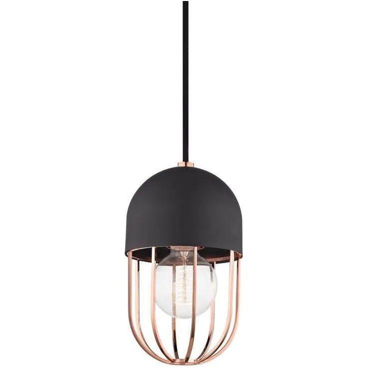 Mitzi - Haley Pendant - H145701-POC/BK - Canada Light Shop