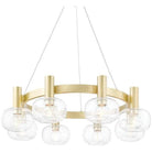 Mitzi - Harlow Ring Chandelier - H403808-AGB - Canada Light Shop