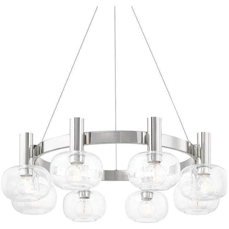 Mitzi - Harlow Ring Chandelier - H403808-PN - Canada Light Shop