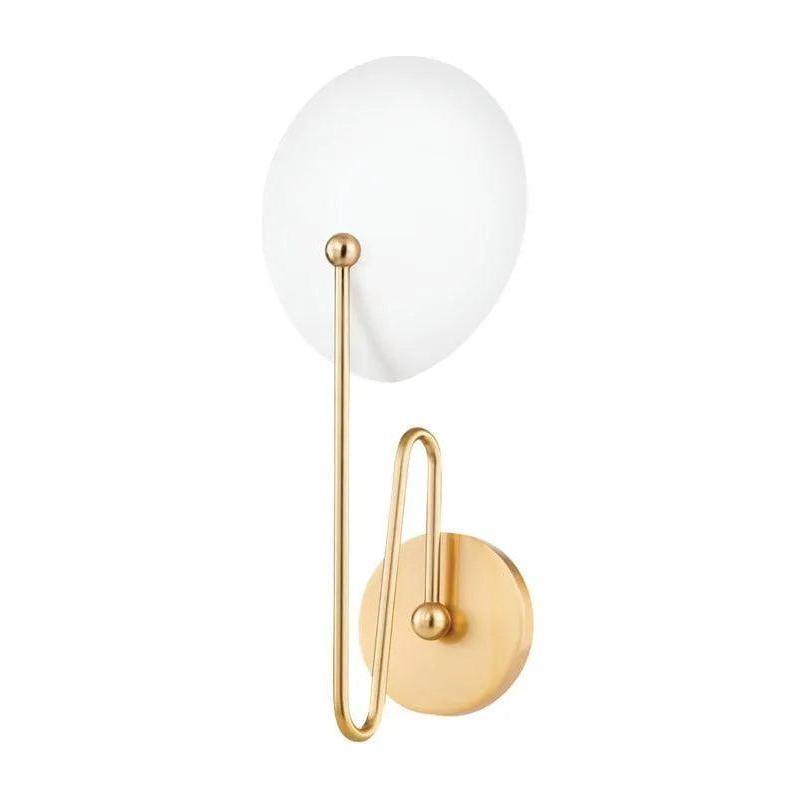 Mitzi - Hattie Wall Sconce - H743101-AGB/TWH - Canada Light Shop