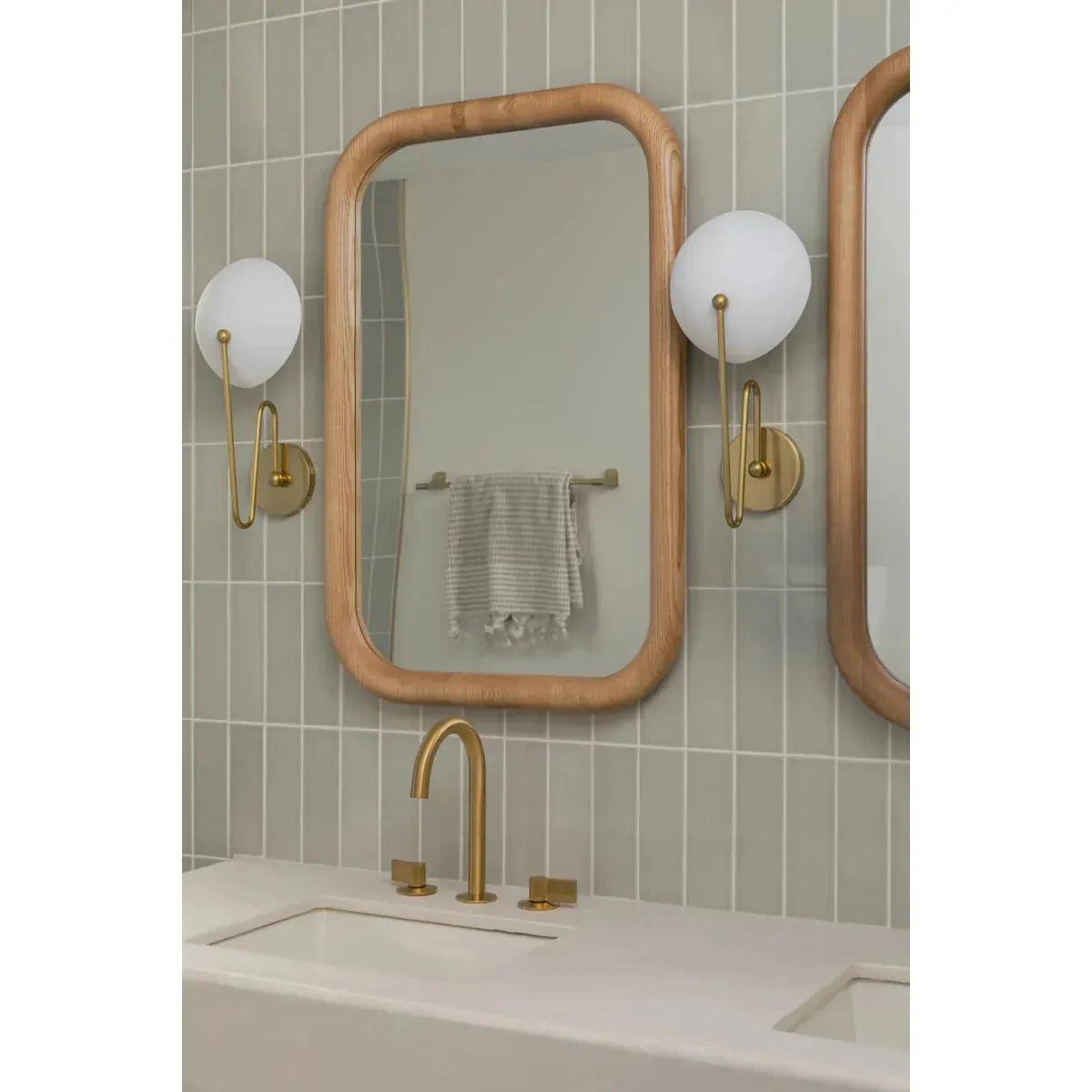 Mitzi - Hattie Wall Sconce - H743101-AGB/TWH - Canada Light Shop