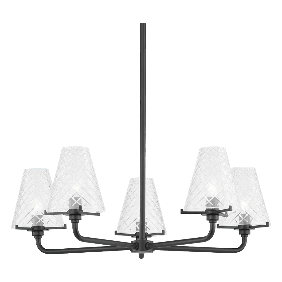 Mitzi - Irene Chandelier - H495805-SBK - Canada Light Shop