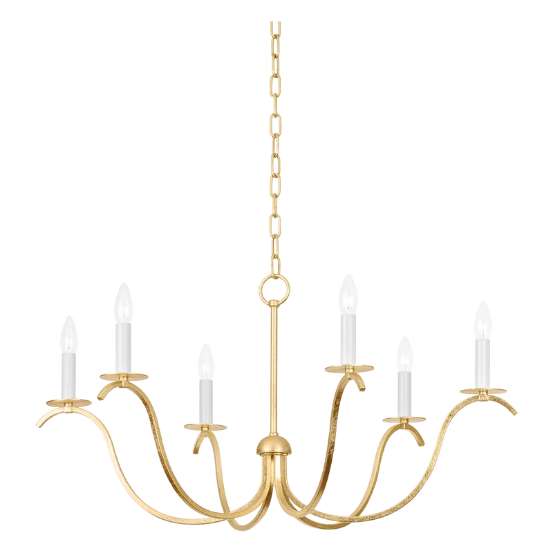Mitzi - Jaclin Chandelier - H809806-GL - Canada Light Shop