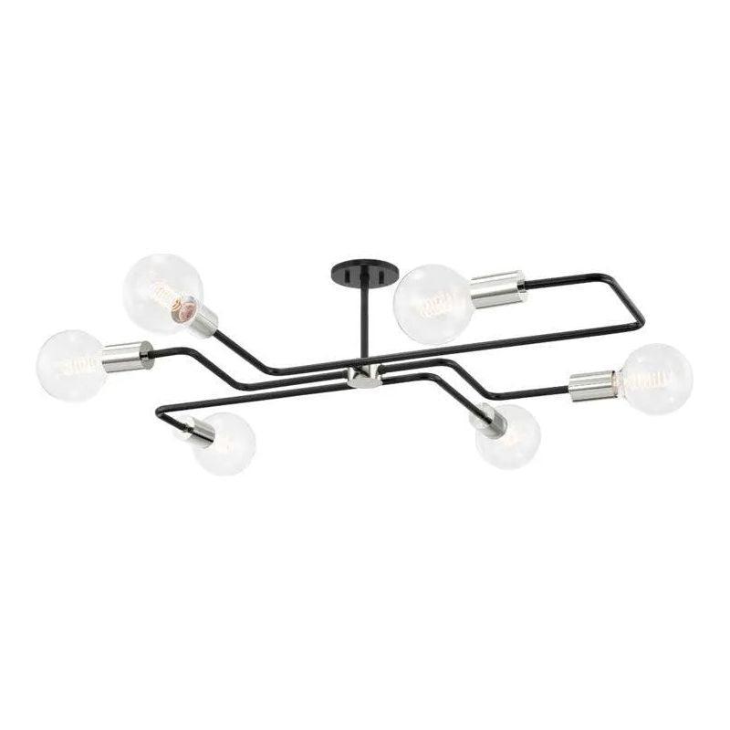 Mitzi - Jena Semi Flush Mount - H488606S-PN/TBK - Canada Light Shop
