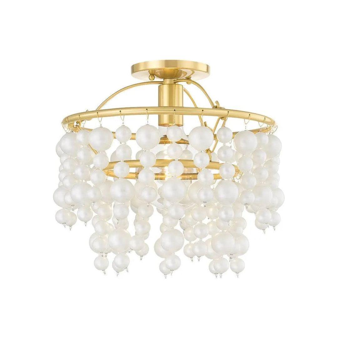 Mitzi - Kinsley Semi Flush Mount - H747601-AGB - Canada Light Shop