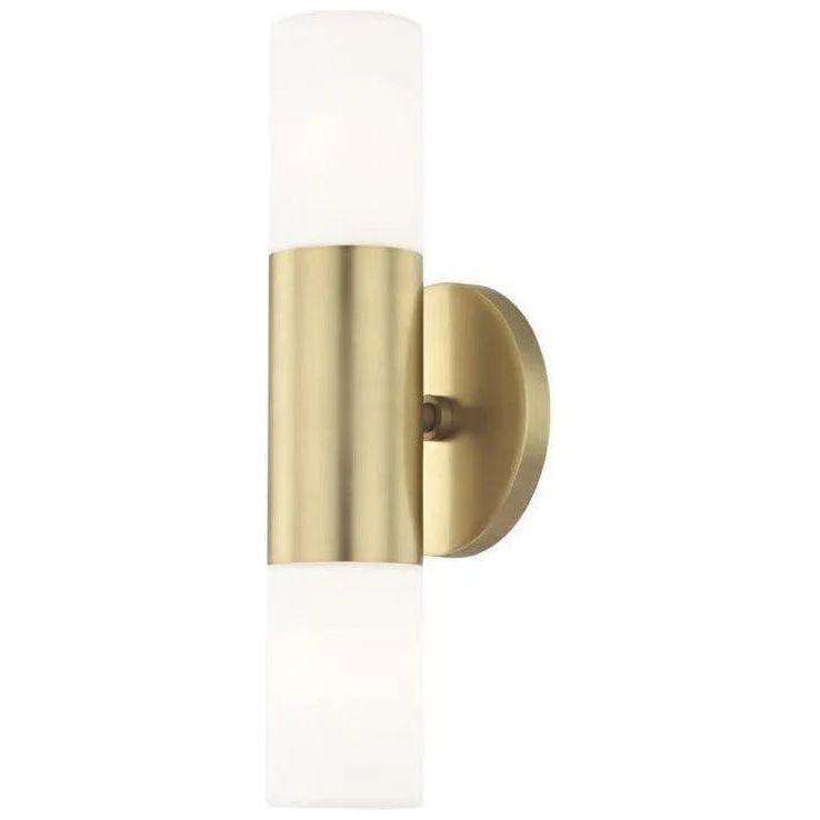 Mitzi - Lola Double Wall Sconce - H196102-AGB - Canada Light Shop