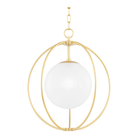Mitzi - Lyla Pendant - H500701S-AGB - Canada Light Shop