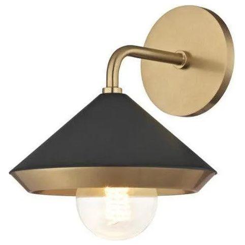 Mitzi - Marnie Wall Sconce - H139101-AGB/BK - Canada Light Shop