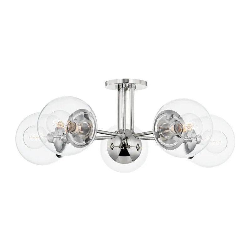 Mitzi - Meadow Semi Flush Mount - H503605-PN - Canada Light Shop