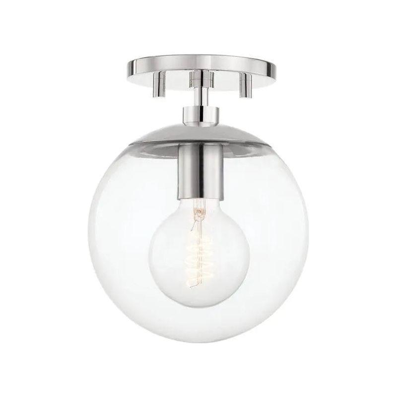 Mitzi - Meadow Single Semi Flush Mount - H503601-AGB - Canada Light Shop