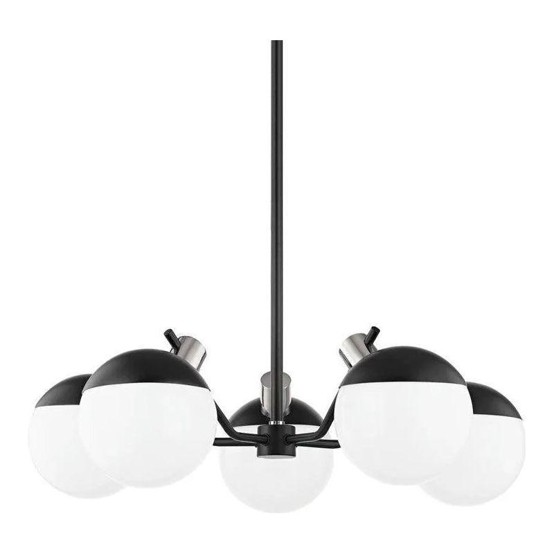 Mitzi - Miranda LED Chandelier - H573805-PN/SBK - Canada Light Shop