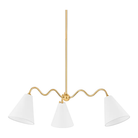 Mitzi - Onda Chandelier - H699803-AGB - Canada Light Shop