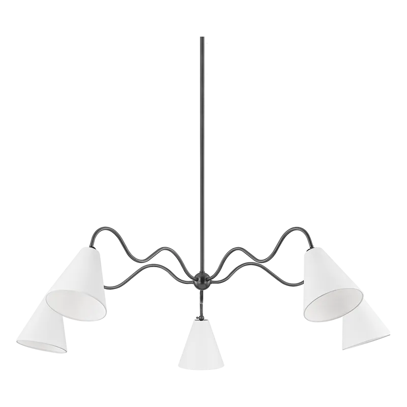 Mitzi - Onda Chandelier - H699805-OB - Canada Light Shop