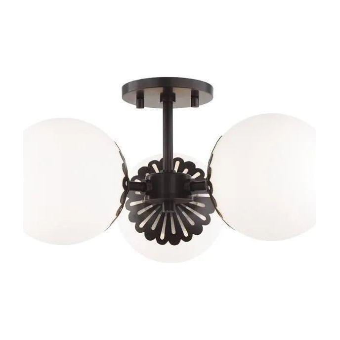 Mitzi - Paige Semi Flush Mount - H193603-OB - Canada Light Shop