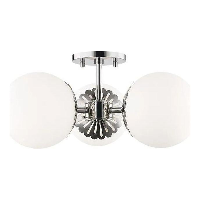 Mitzi - Paige Semi Flush Mount - H193603-PN - Canada Light Shop