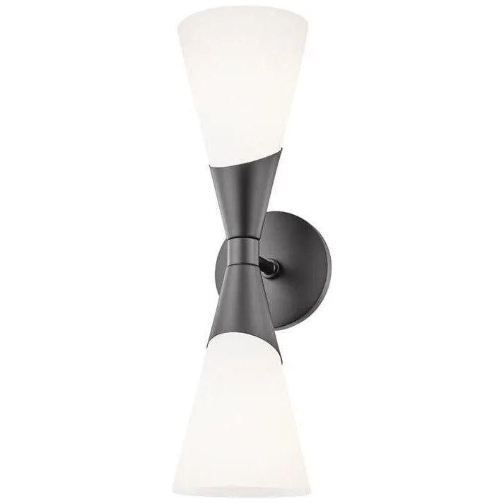 Mitzi - Parker Double Wall Sconce - H312102-BLK - Canada Light Shop