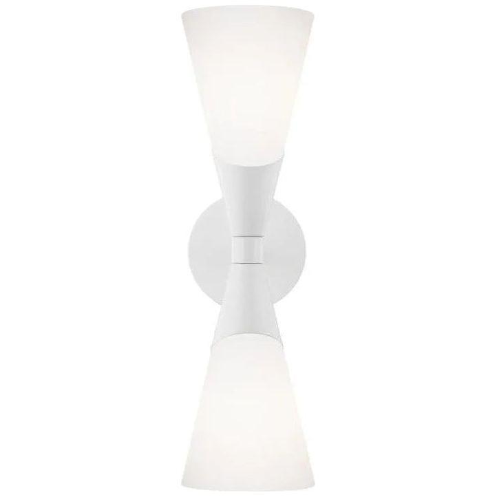 Mitzi - Parker Double Wall Sconce - H312102-WH - Canada Light Shop