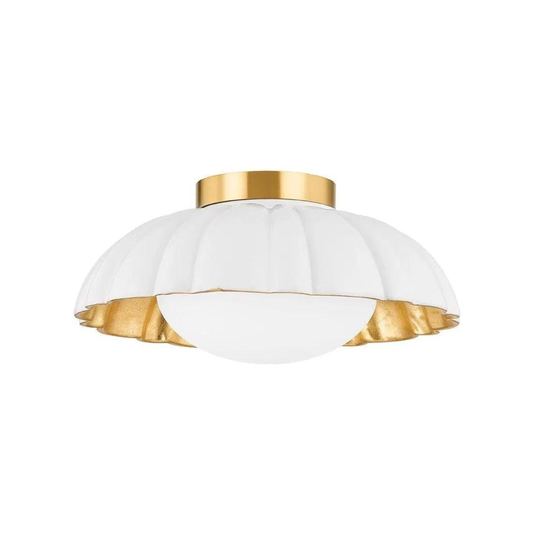 Mitzi - Penelope Flush Mount - H666501-AGB/CSW - Canada Light Shop