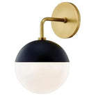 Mitzi - Renee Wall Sconce - H344101-AGB/BK - Canada Light Shop