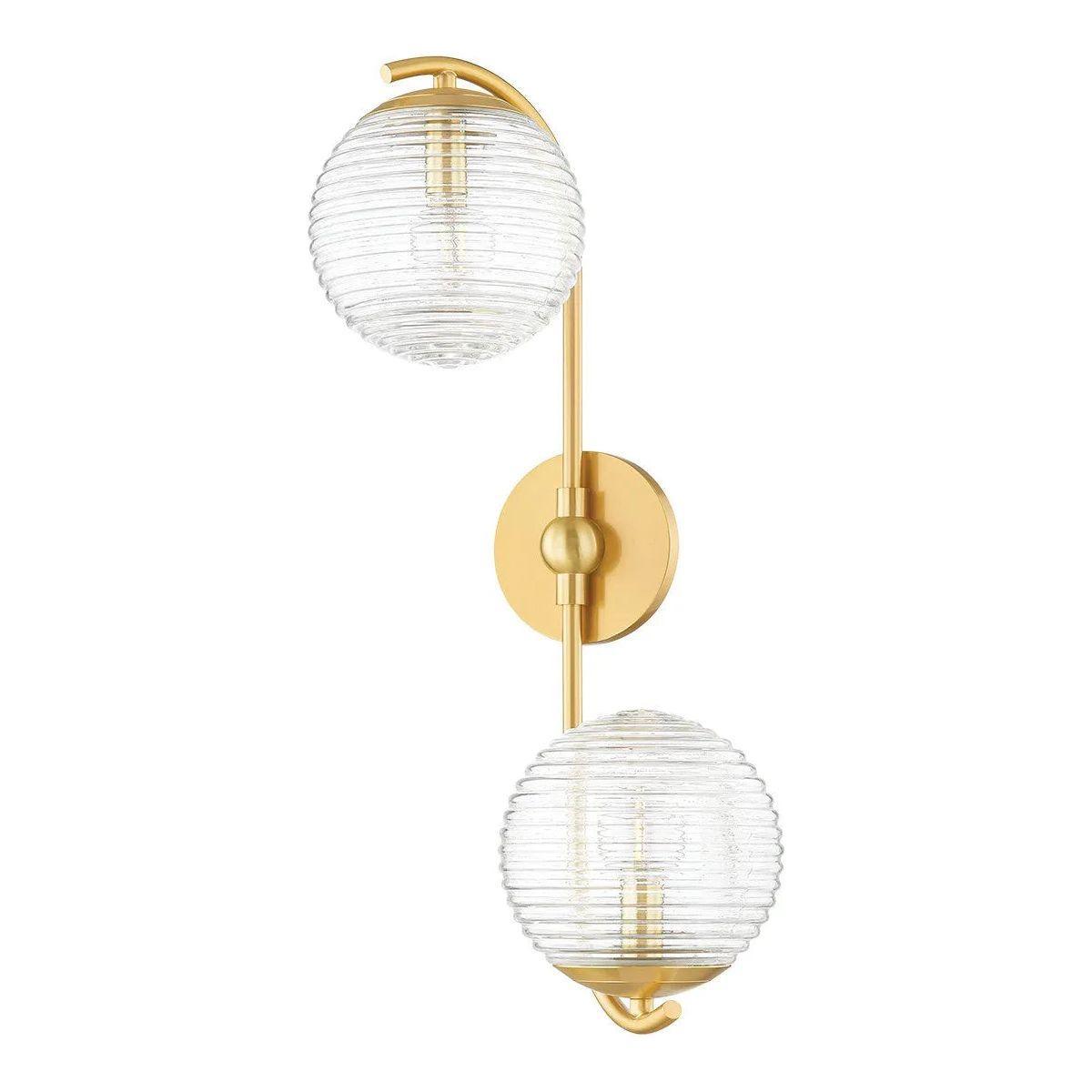 Mitzi - Sara Wall Sconce - H815102-AGB - Canada Light Shop