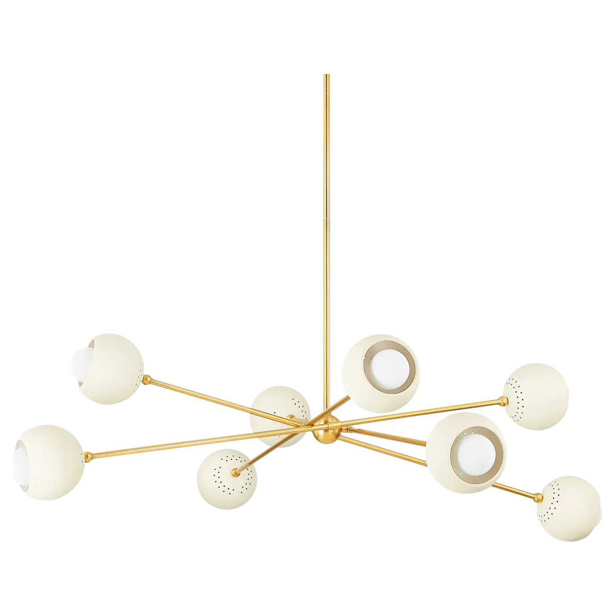 Mitzi - Saylor Chandelier - H832808-AGB/SCR - Canada Light Shop