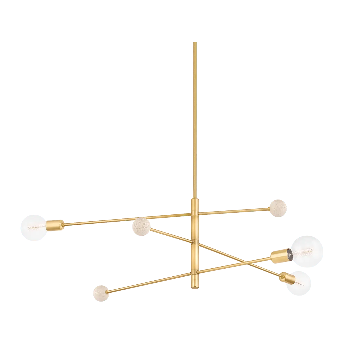 Mitzi - Slater Chandelier - H491803-AGB - Canada Light Shop