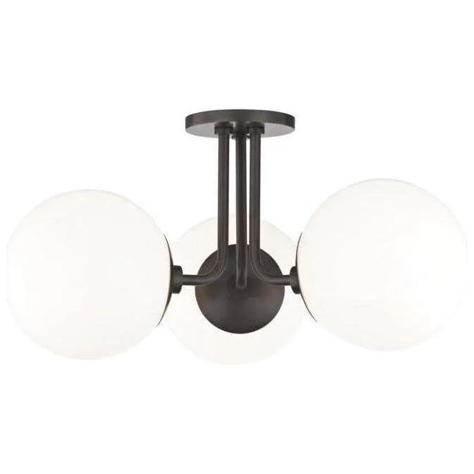 Mitzi - Stella Triple Semi Flush Mount - H105603-OB - Canada Light Shop