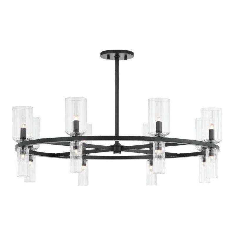 Mitzi - Tabitha LED Chandelier - H384816-SBK - Canada Light Shop
