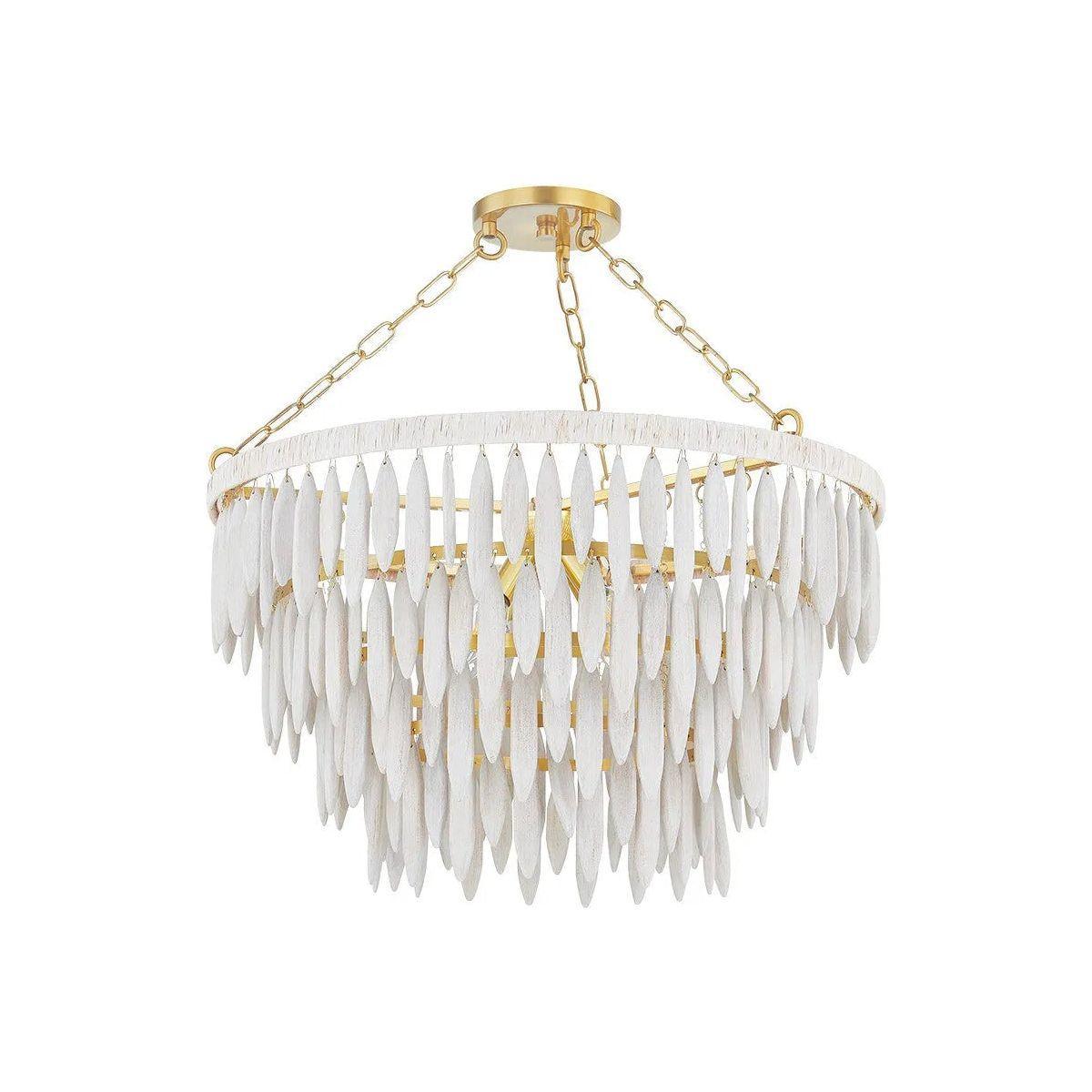 Mitzi - Tiffany Chandelier - H805804-AGB - Canada Light Shop