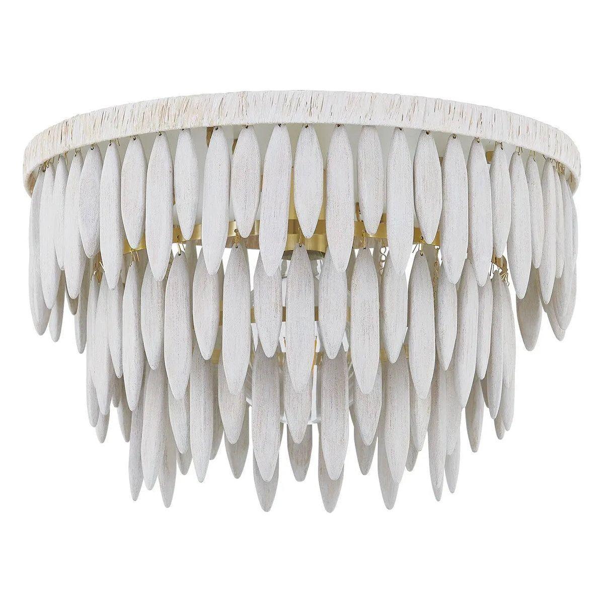 Mitzi - Tiffany Semi Flush Mount - H805501-AGB/TCR - Canada Light Shop