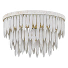 Mitzi - Tiffany Semi Flush Mount - H805501-AGB/TCR - Canada Light Shop