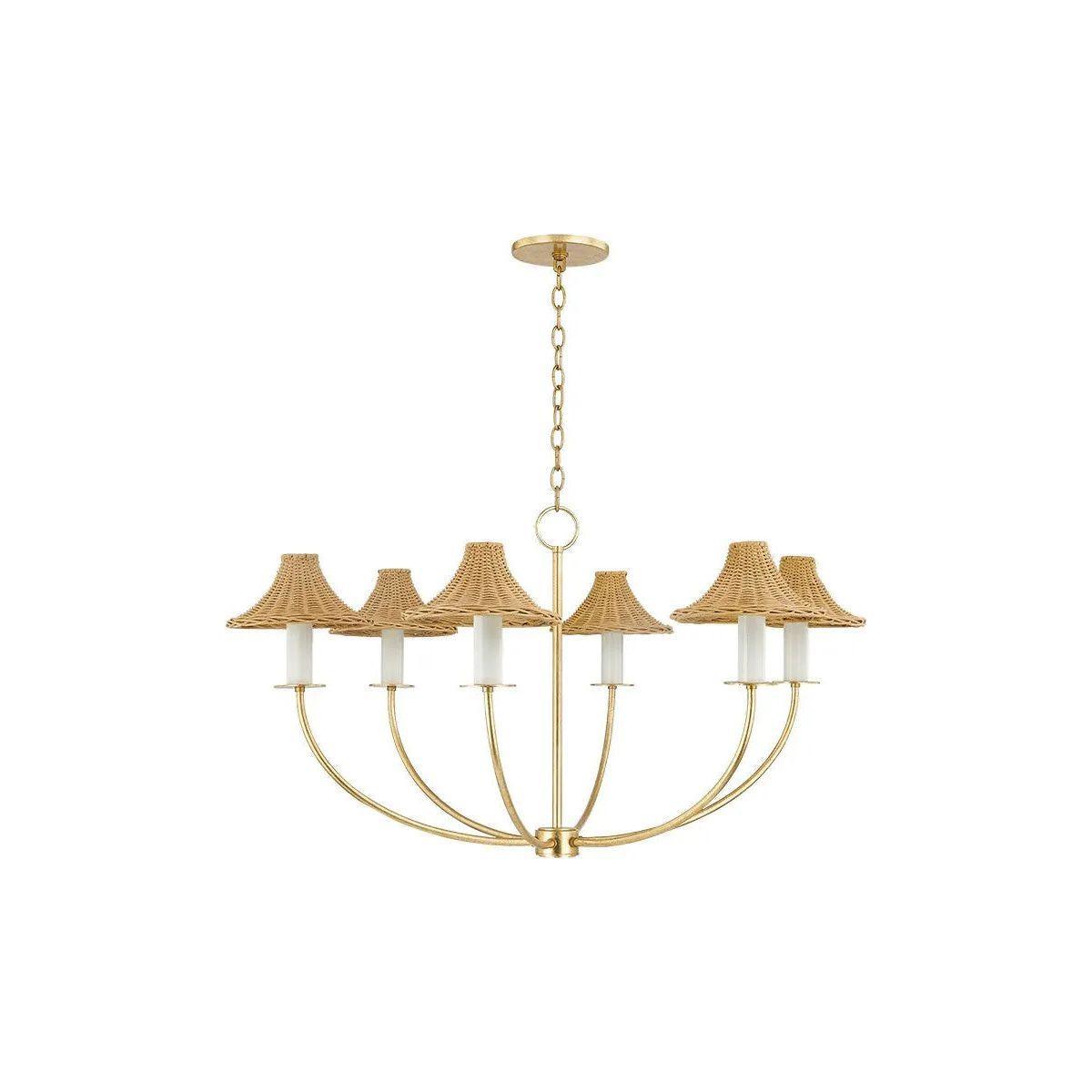 Mitzi - Twila Chandelier - H868806-VGL - Canada Light Shop