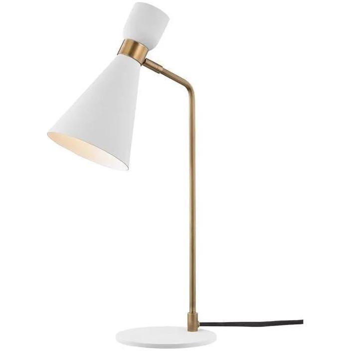 Mitzi - Willa Table Lamp - HL295201-AGB/WH - Canada Light Shop