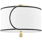 Mitzi - Zara Semi Flush Mount - H381602-AGB - Canada Light Shop