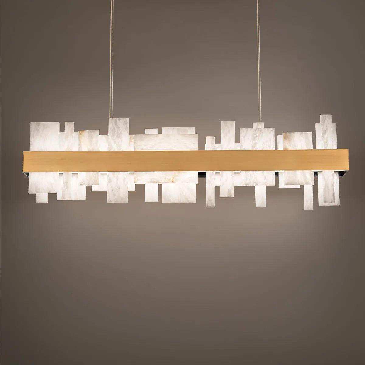 Modern Forms - Acropolis LED Linear Pendant - PD-68146-AB - Canada Light Shop