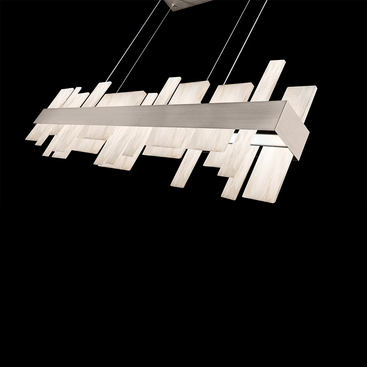 Modern Forms - Acropolis LED Linear Pendant - PD-68146-AB - Canada Light Shop