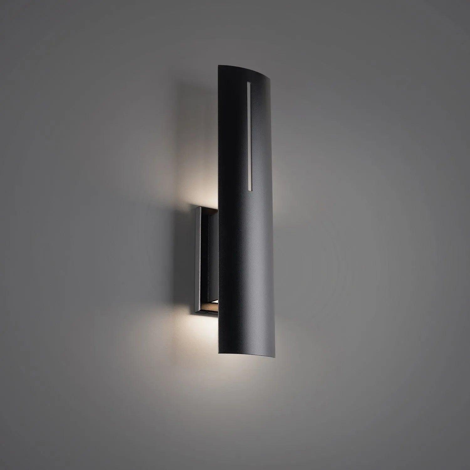 Modern Forms - Aegis LED Outdoor Wall Sconce - WS-W22320-30-BK - Canada Light Shop